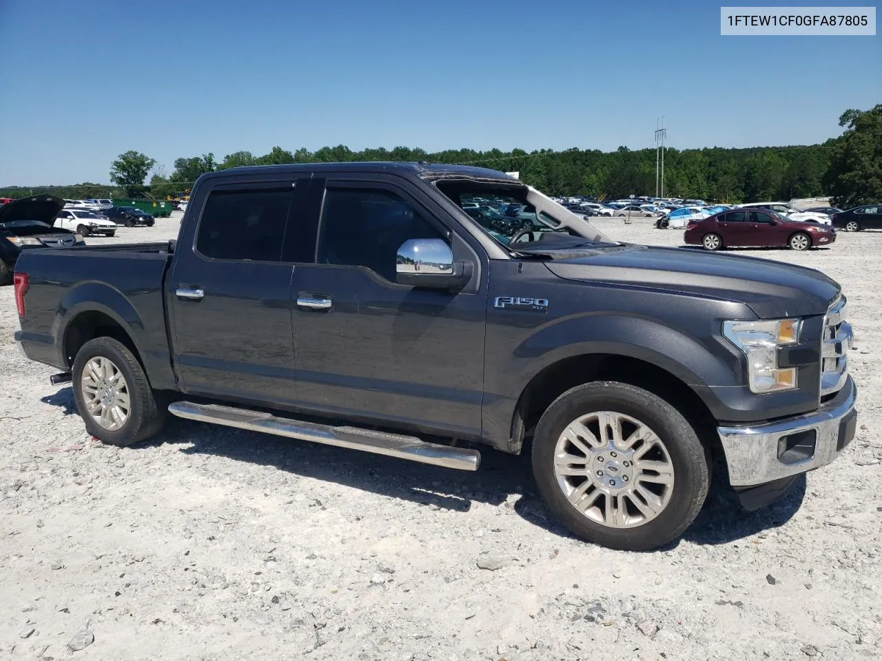 2016 Ford F150 Supercrew VIN: 1FTEW1CF0GFA87805 Lot: 56373504