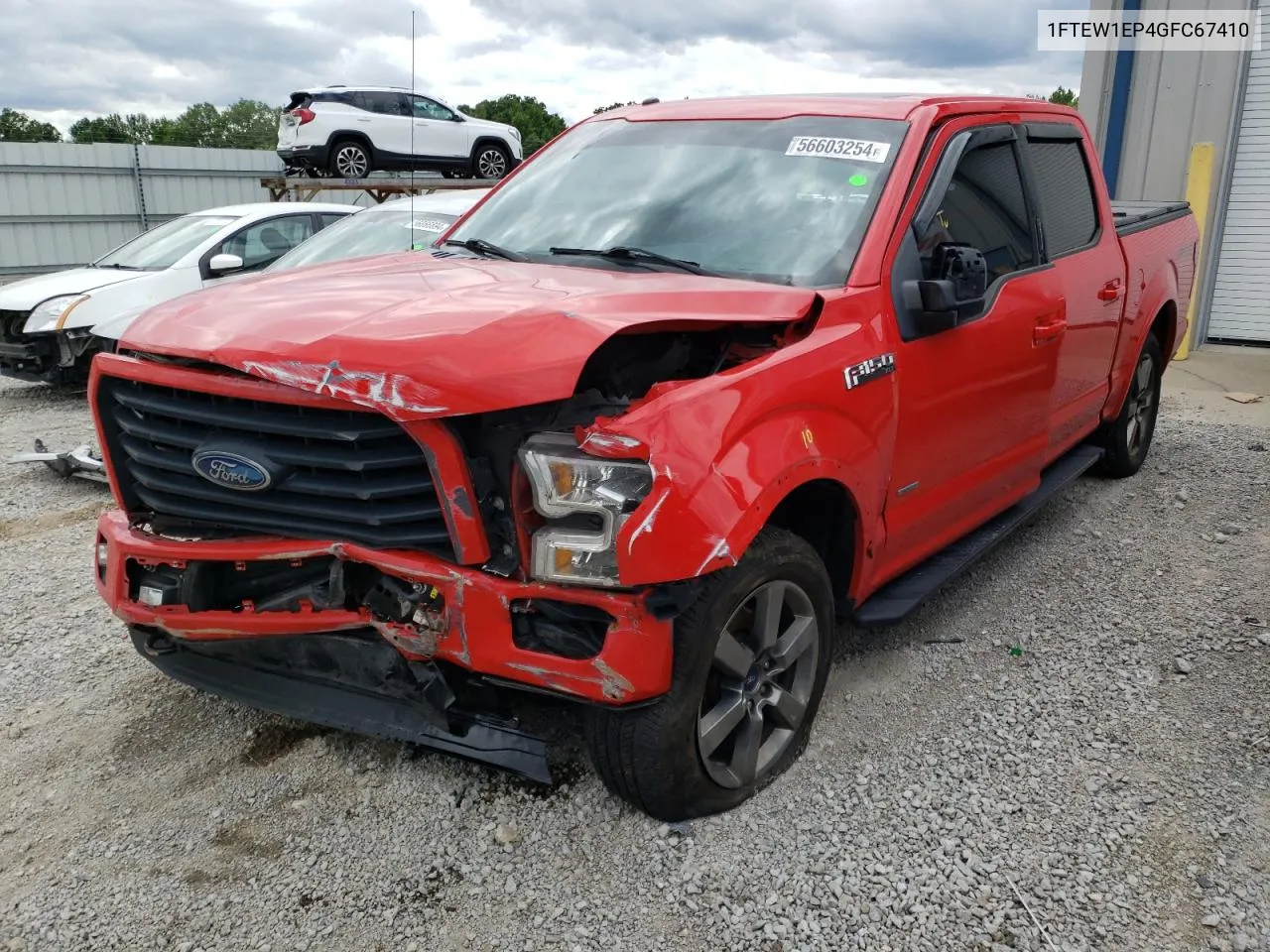 1FTEW1EP4GFC67410 2016 Ford F150 Supercrew