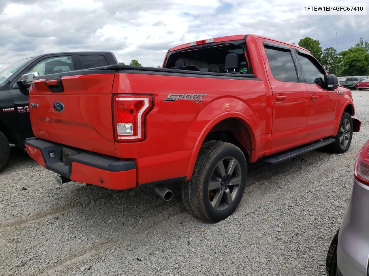 1FTEW1EP4GFC67410 2016 Ford F150 Supercrew