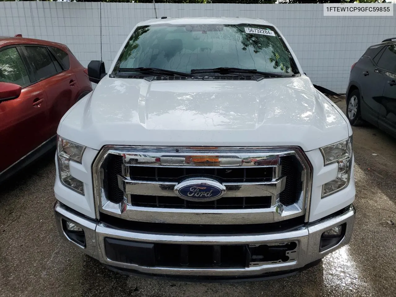 1FTEW1CP9GFC59855 2016 Ford F150 Supercrew