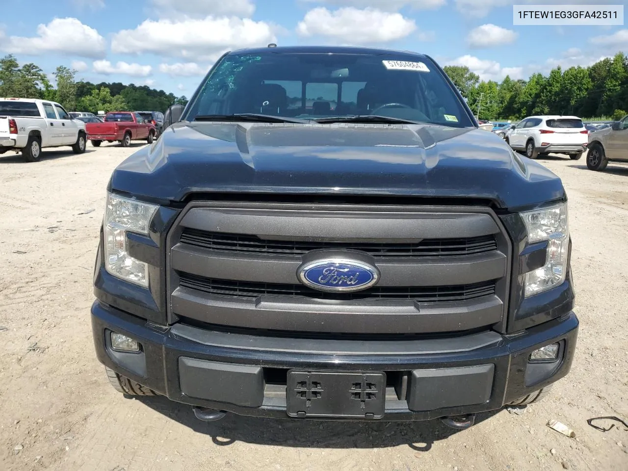 1FTEW1EG3GFA42511 2016 Ford F150 Supercrew