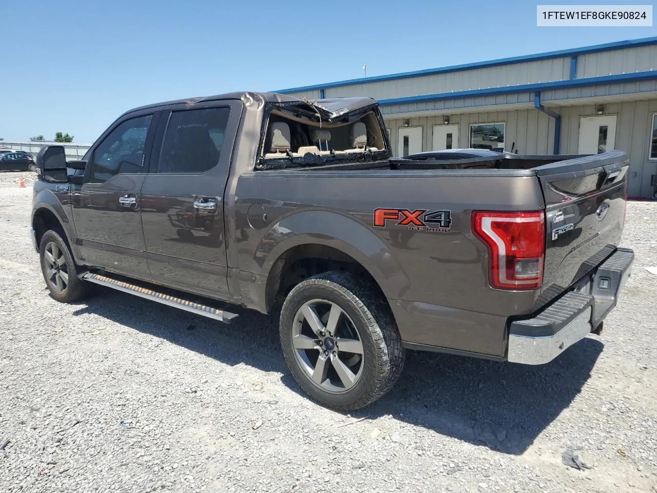 1FTEW1EF8GKE90824 2016 Ford F150 Supercrew