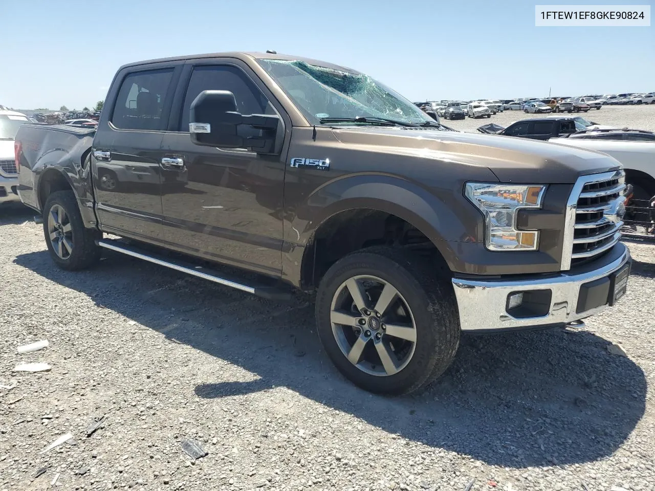 1FTEW1EF8GKE90824 2016 Ford F150 Supercrew