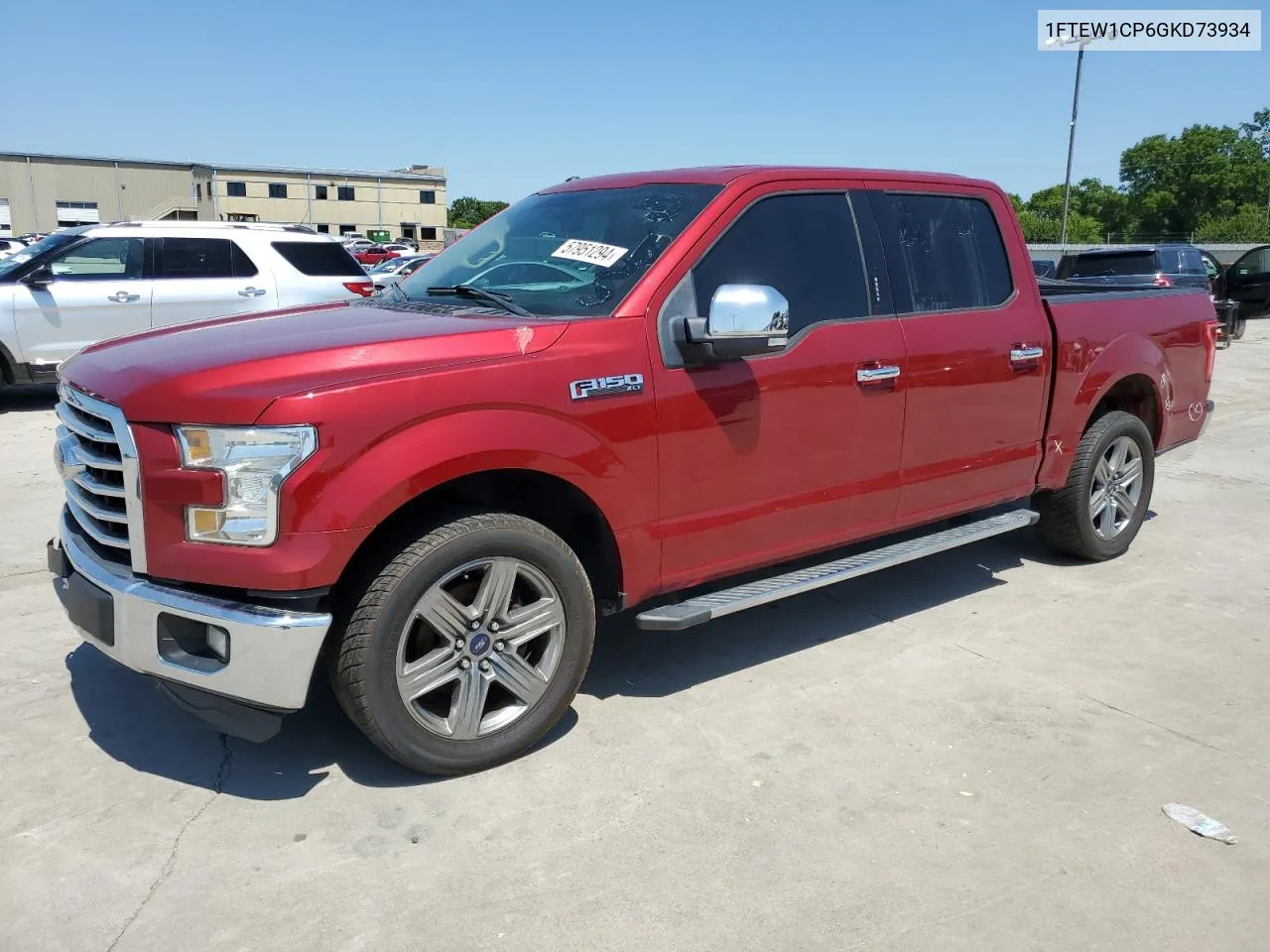 1FTEW1CP6GKD73934 2016 Ford F150 Supercrew