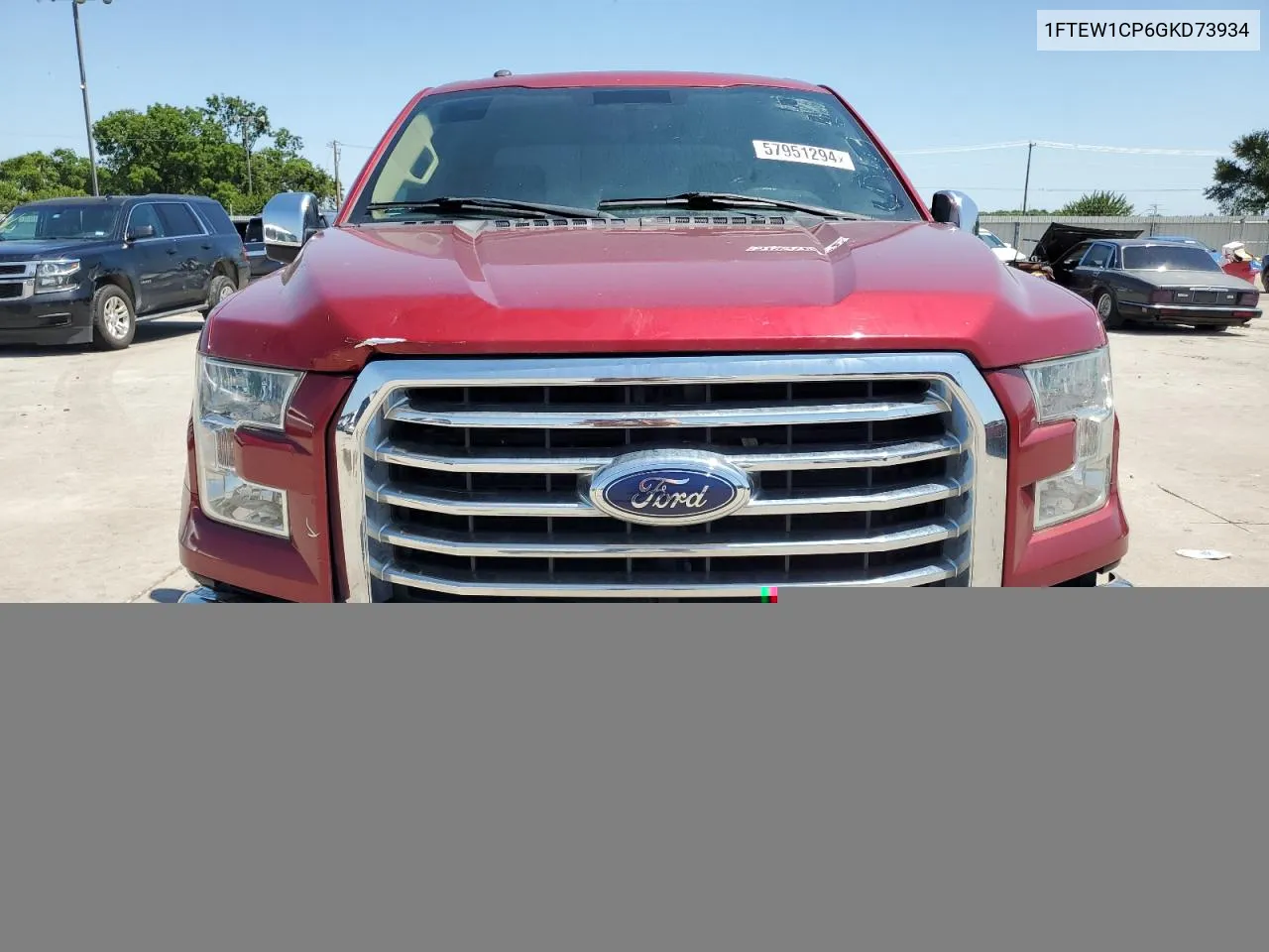 1FTEW1CP6GKD73934 2016 Ford F150 Supercrew