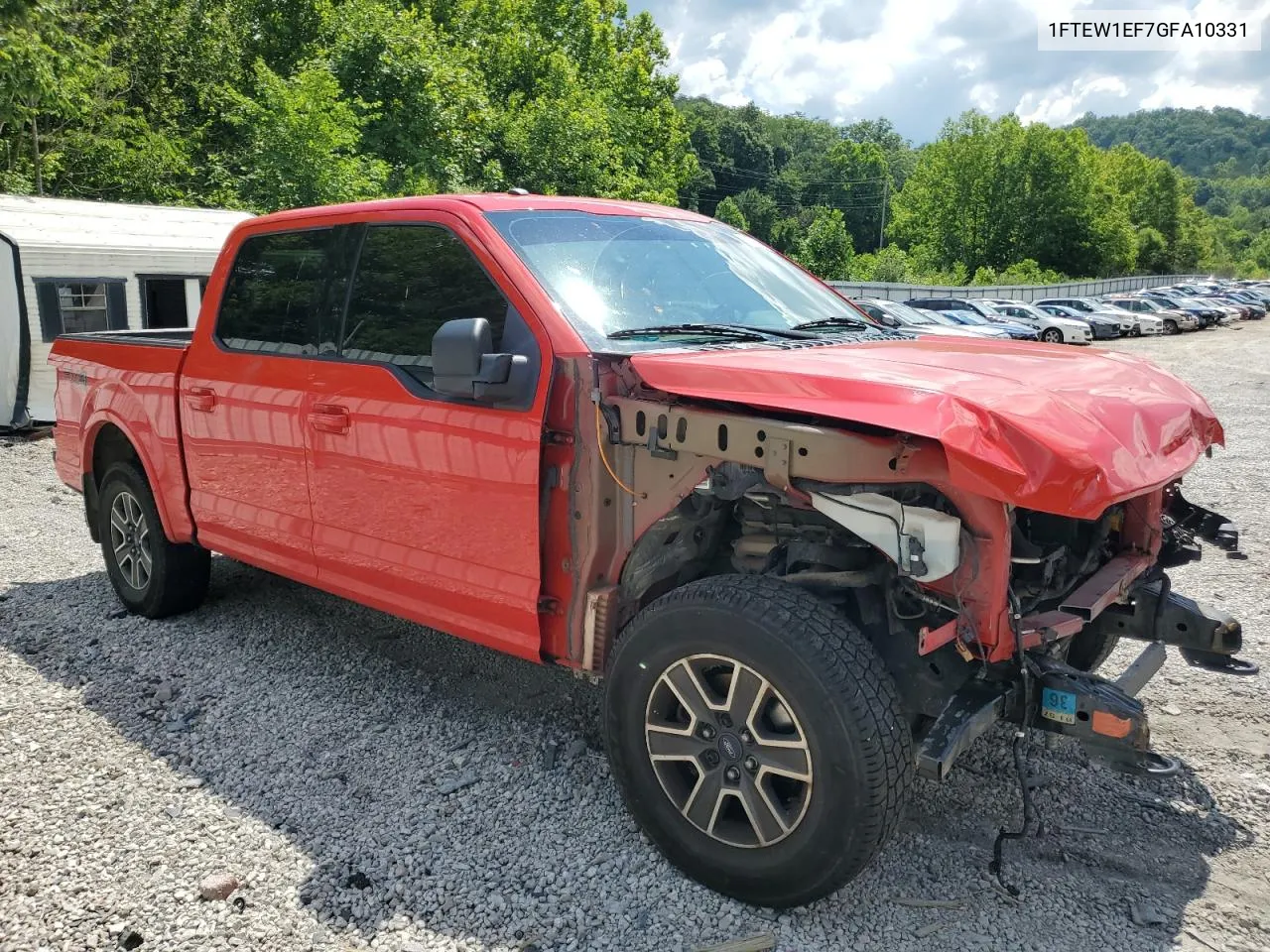 2016 Ford F150 Supercrew VIN: 1FTEW1EF7GFA10331 Lot: 59751984