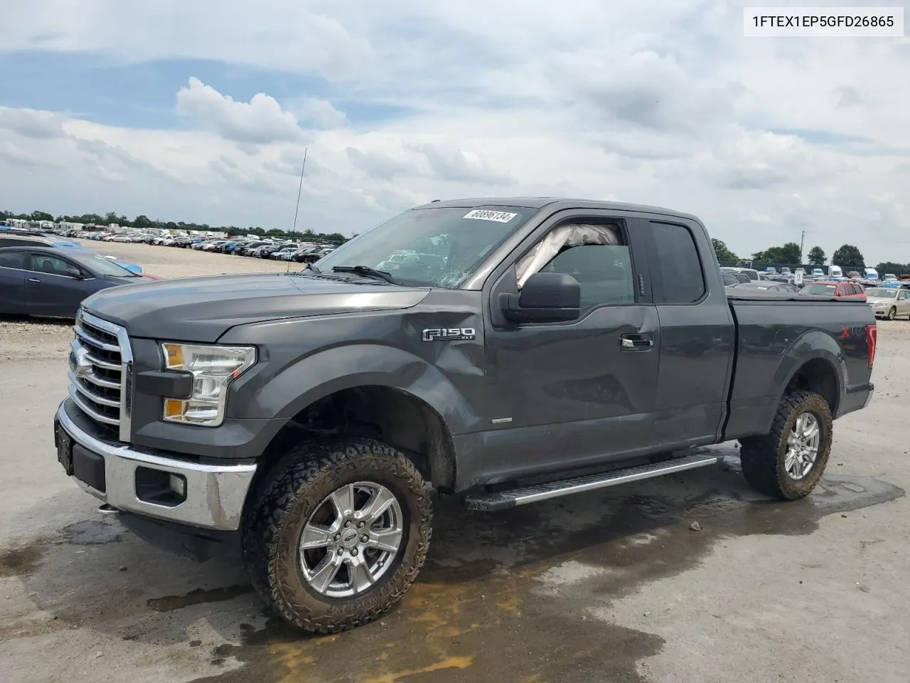 1FTEX1EP5GFD26865 2016 Ford F150 Super Cab