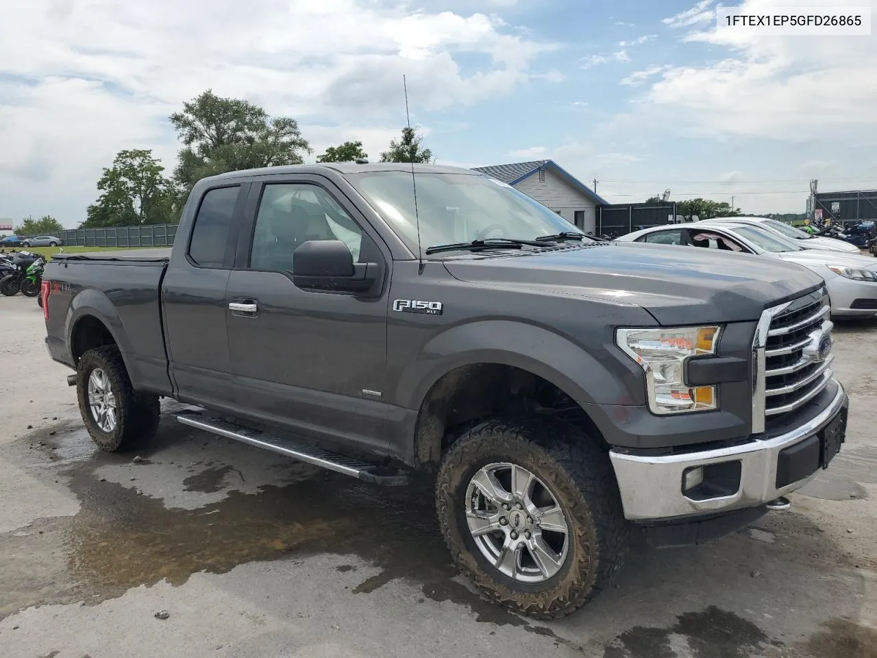 1FTEX1EP5GFD26865 2016 Ford F150 Super Cab