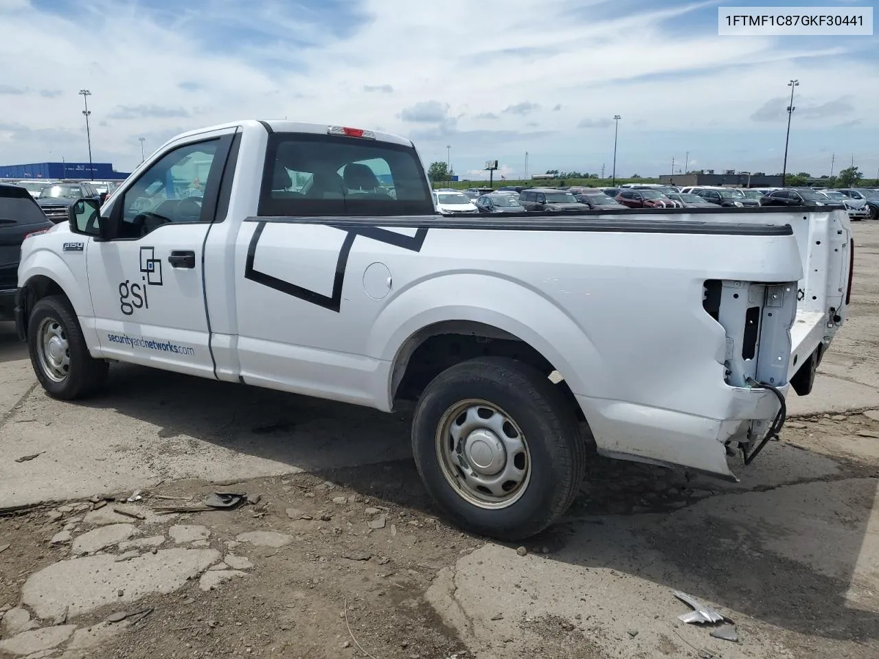 2016 Ford F150 VIN: 1FTMF1C87GKF30441 Lot: 61282114