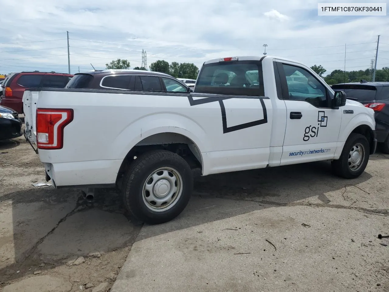 2016 Ford F150 VIN: 1FTMF1C87GKF30441 Lot: 61282114