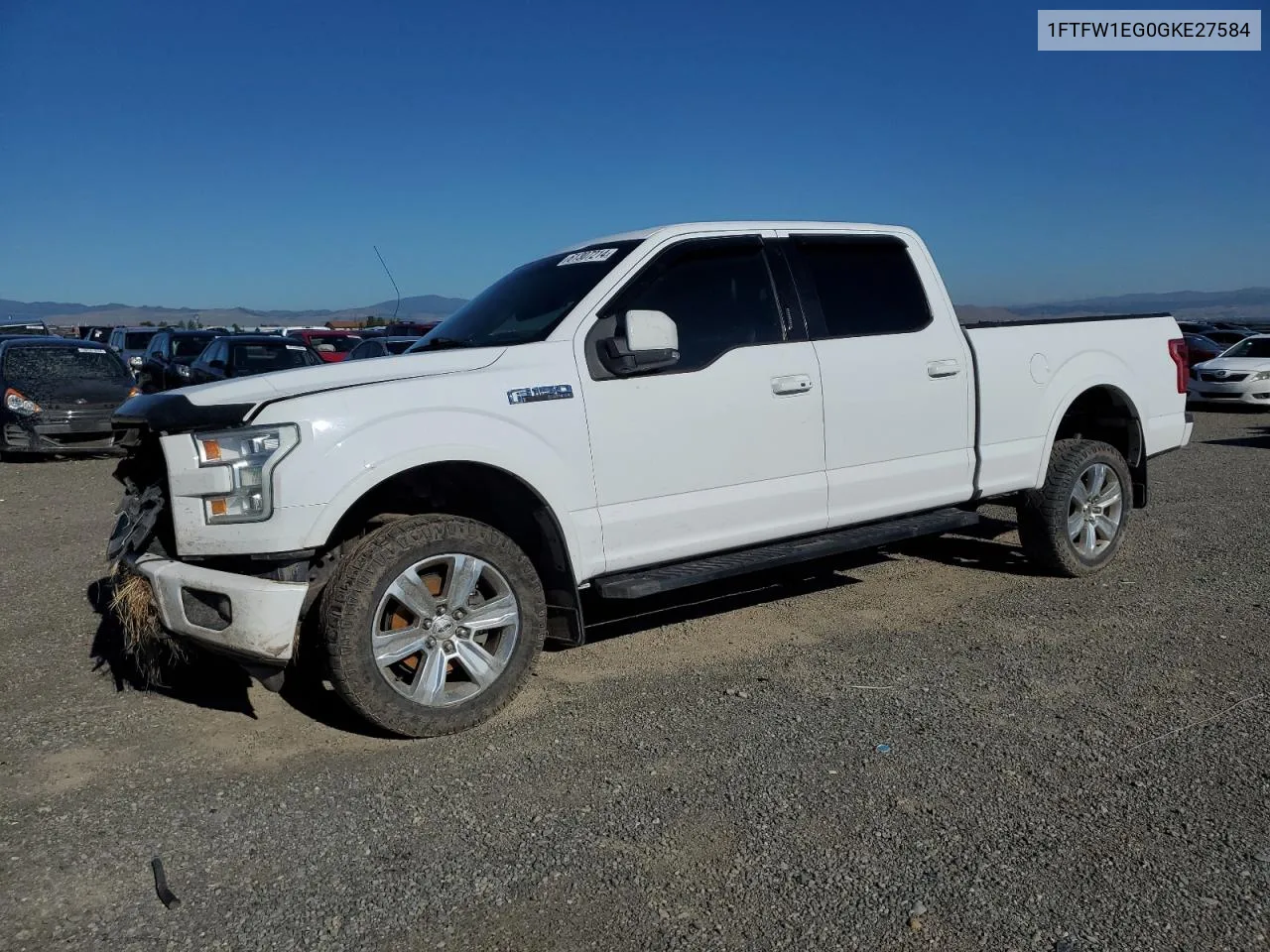 2016 Ford F150 Supercrew VIN: 1FTFW1EG0GKE27584 Lot: 61307214