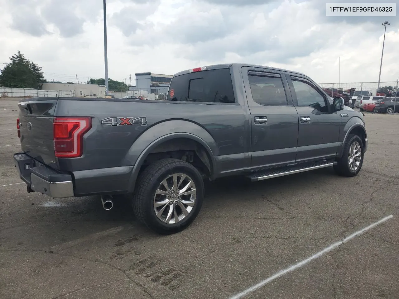 2016 Ford F150 Supercrew VIN: 1FTFW1EF9GFD46325 Lot: 61646564