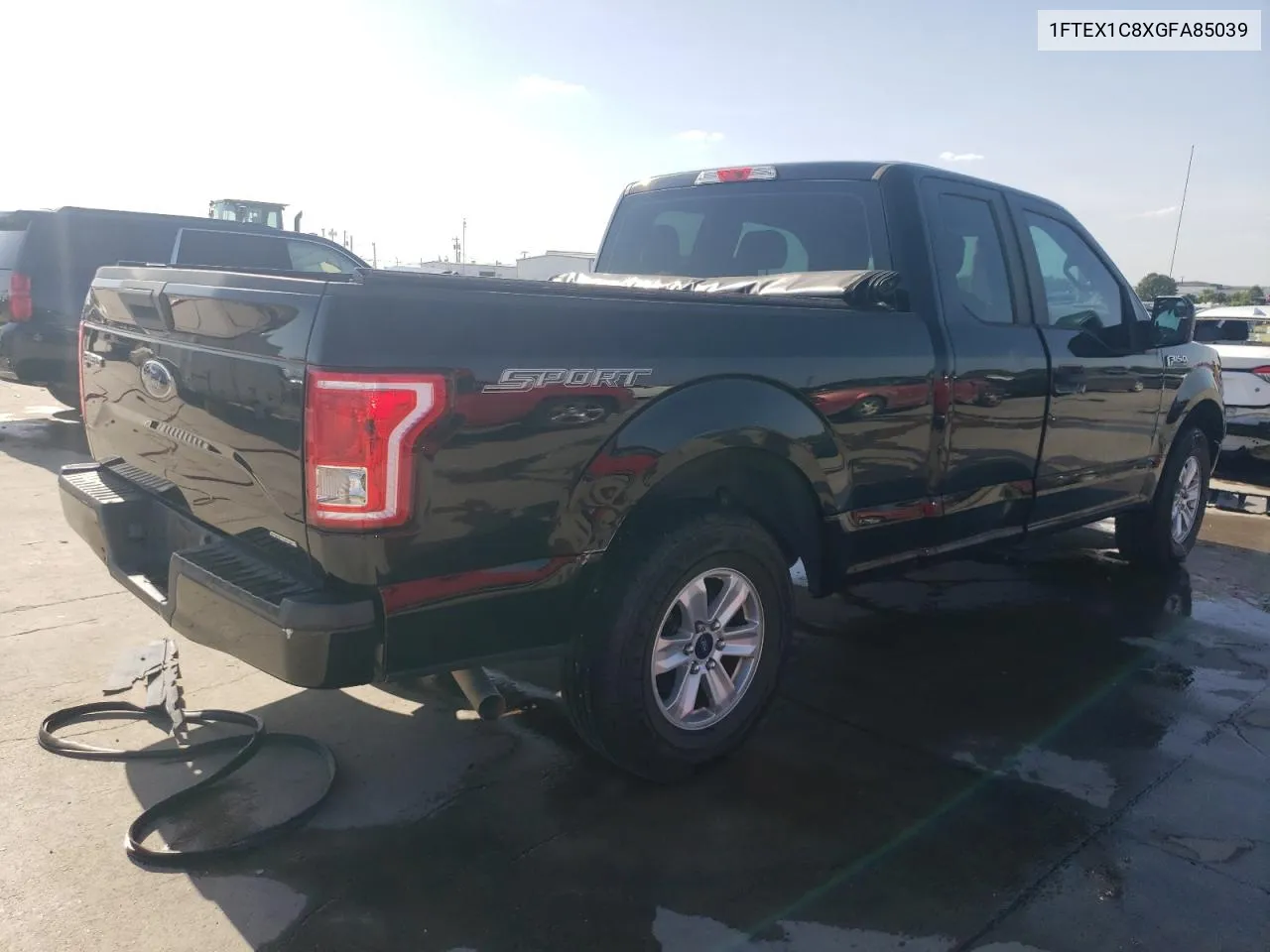 1FTEX1C8XGFA85039 2016 Ford F150 Super Cab