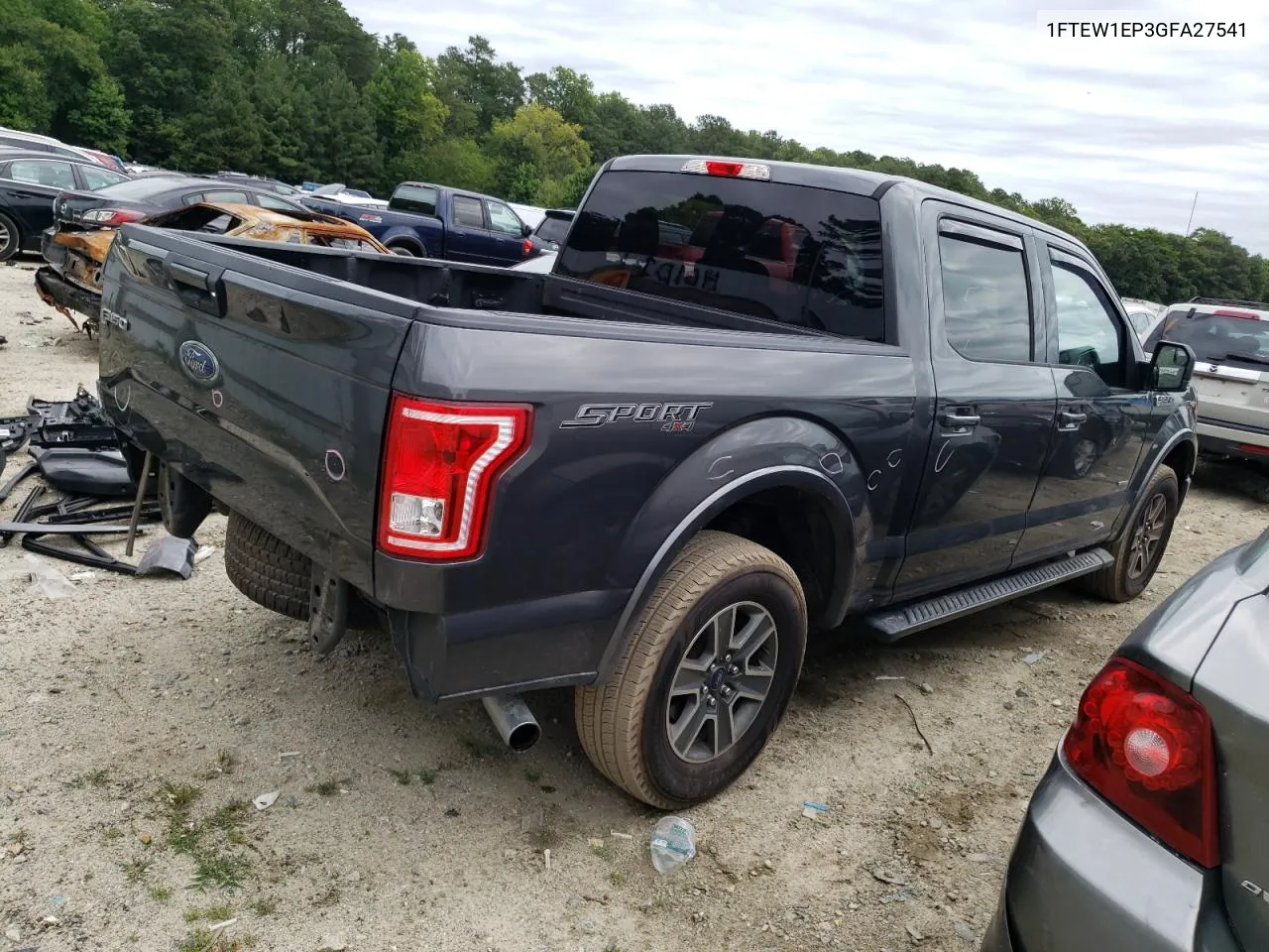 1FTEW1EP3GFA27541 2016 Ford F150 Supercrew