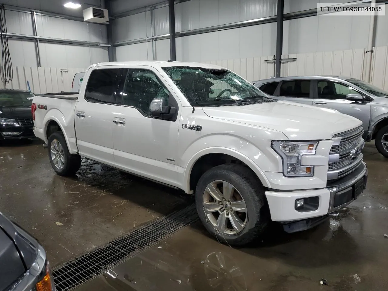 2016 Ford F150 Supercrew VIN: 1FTEW1EG9GFB44055 Lot: 61860004