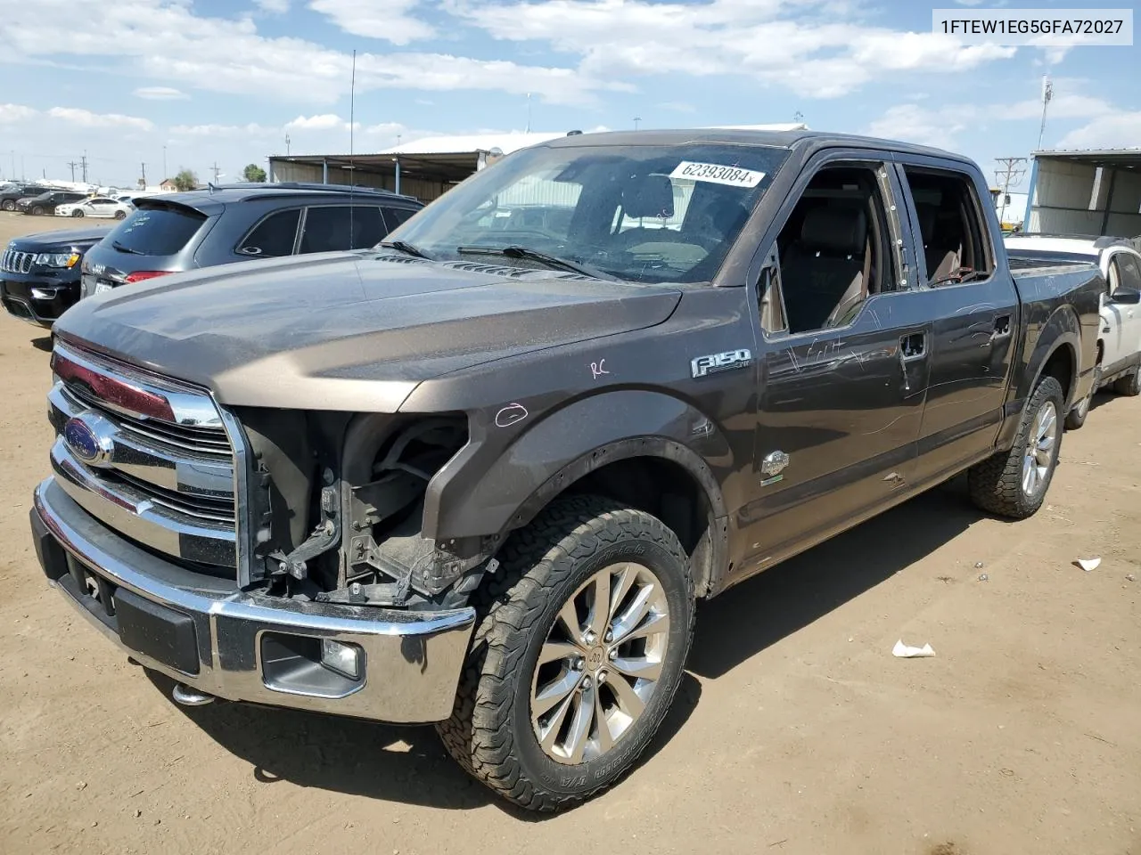 1FTEW1EG5GFA72027 2016 Ford F150 Supercrew