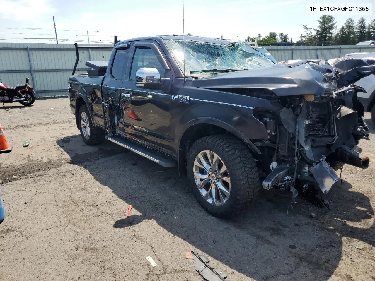 1FTEX1CFXGFC11365 2016 Ford F150 Super Cab