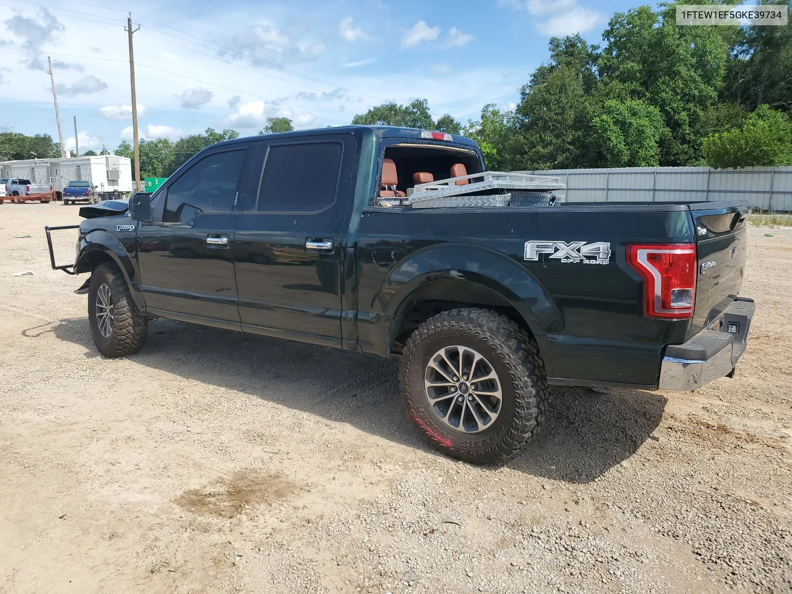 1FTEW1EF5GKE39734 2016 Ford F150 Supercrew