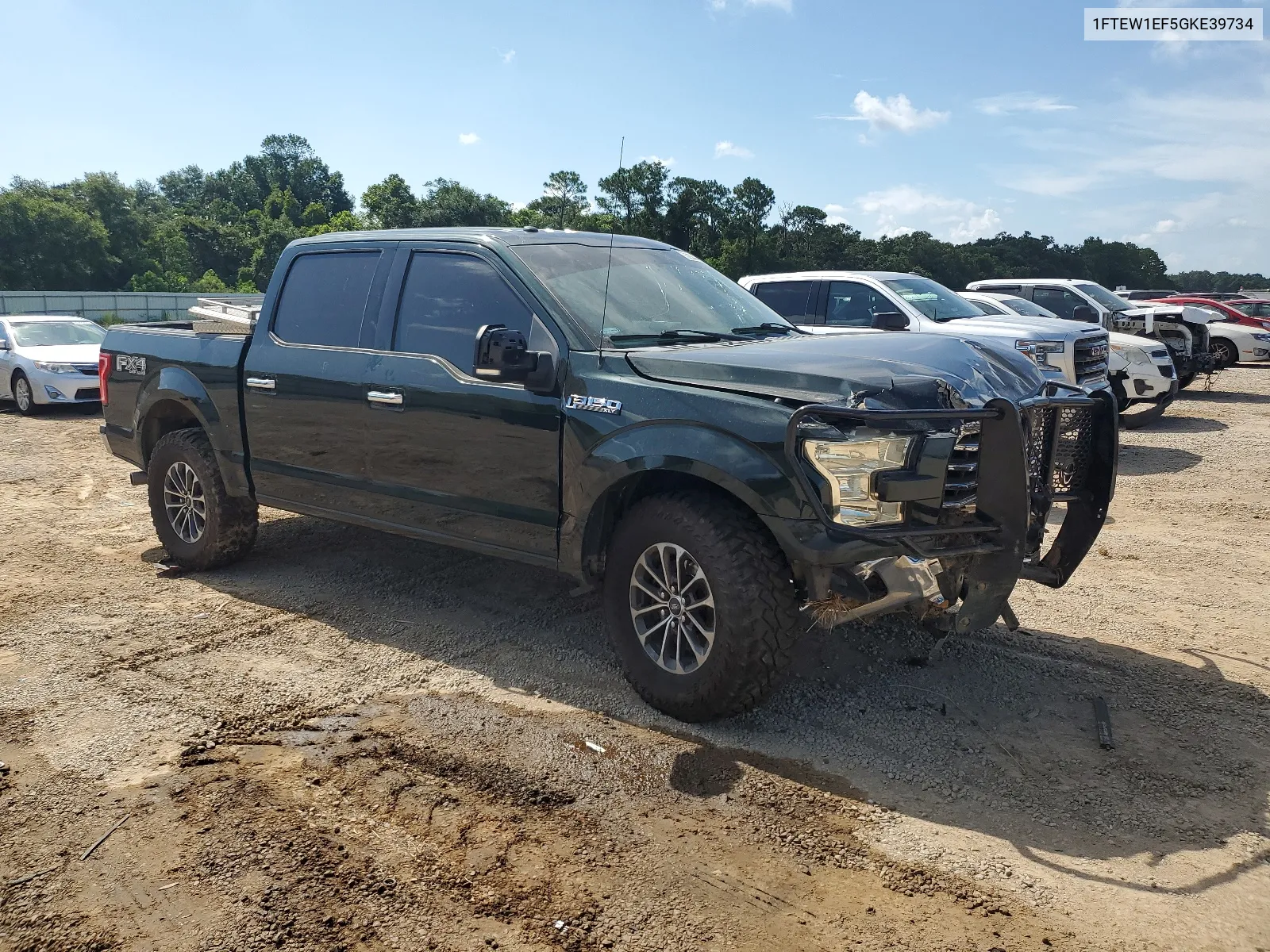 1FTEW1EF5GKE39734 2016 Ford F150 Supercrew