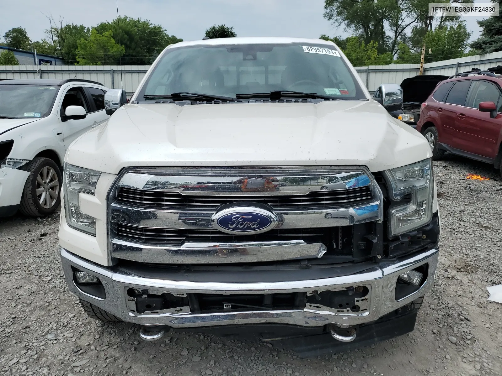 2016 Ford F150 Supercrew VIN: 1FTFW1EG3GKF24830 Lot: 62957194