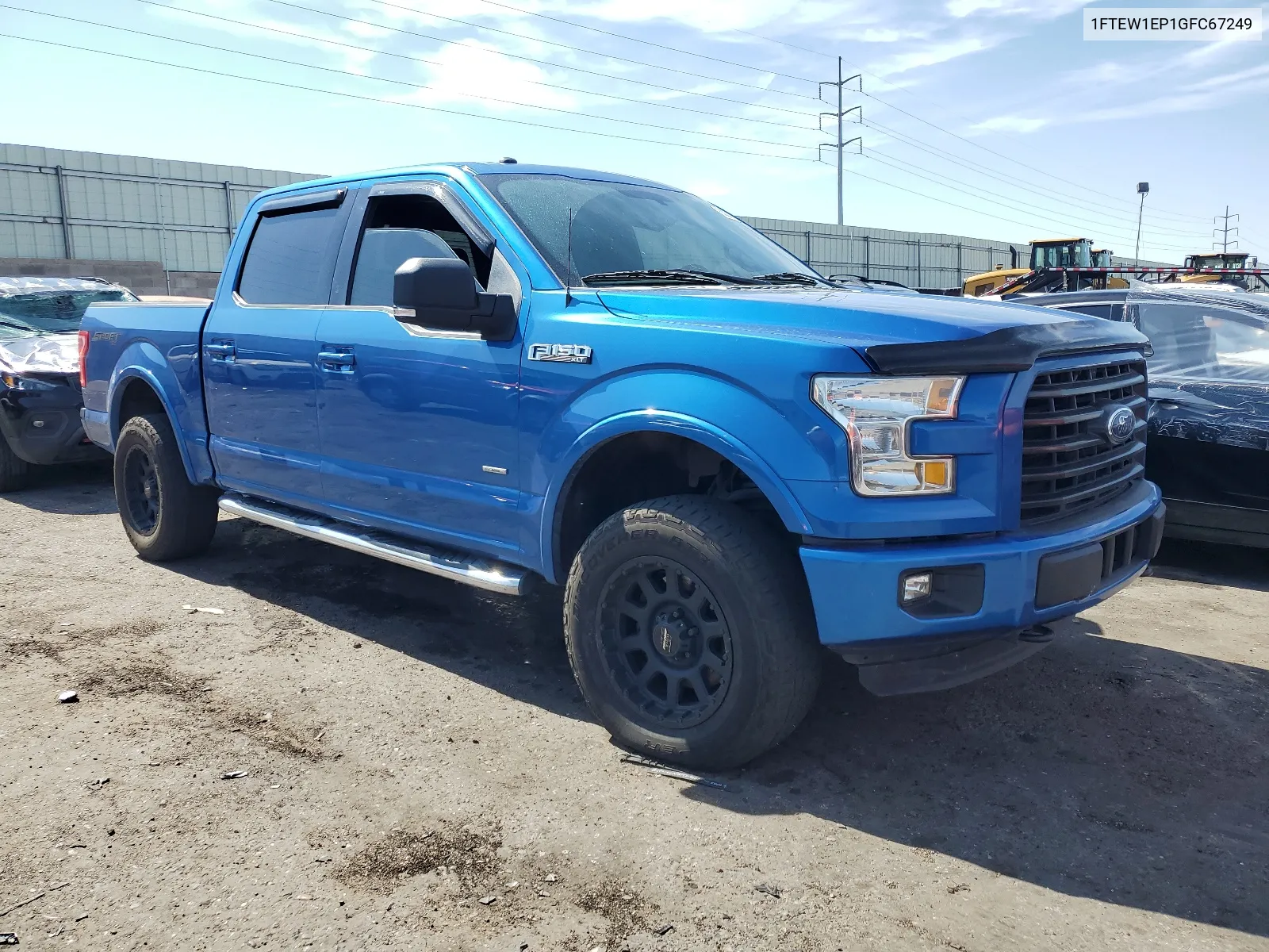 1FTEW1EP1GFC67249 2016 Ford F150 Supercrew