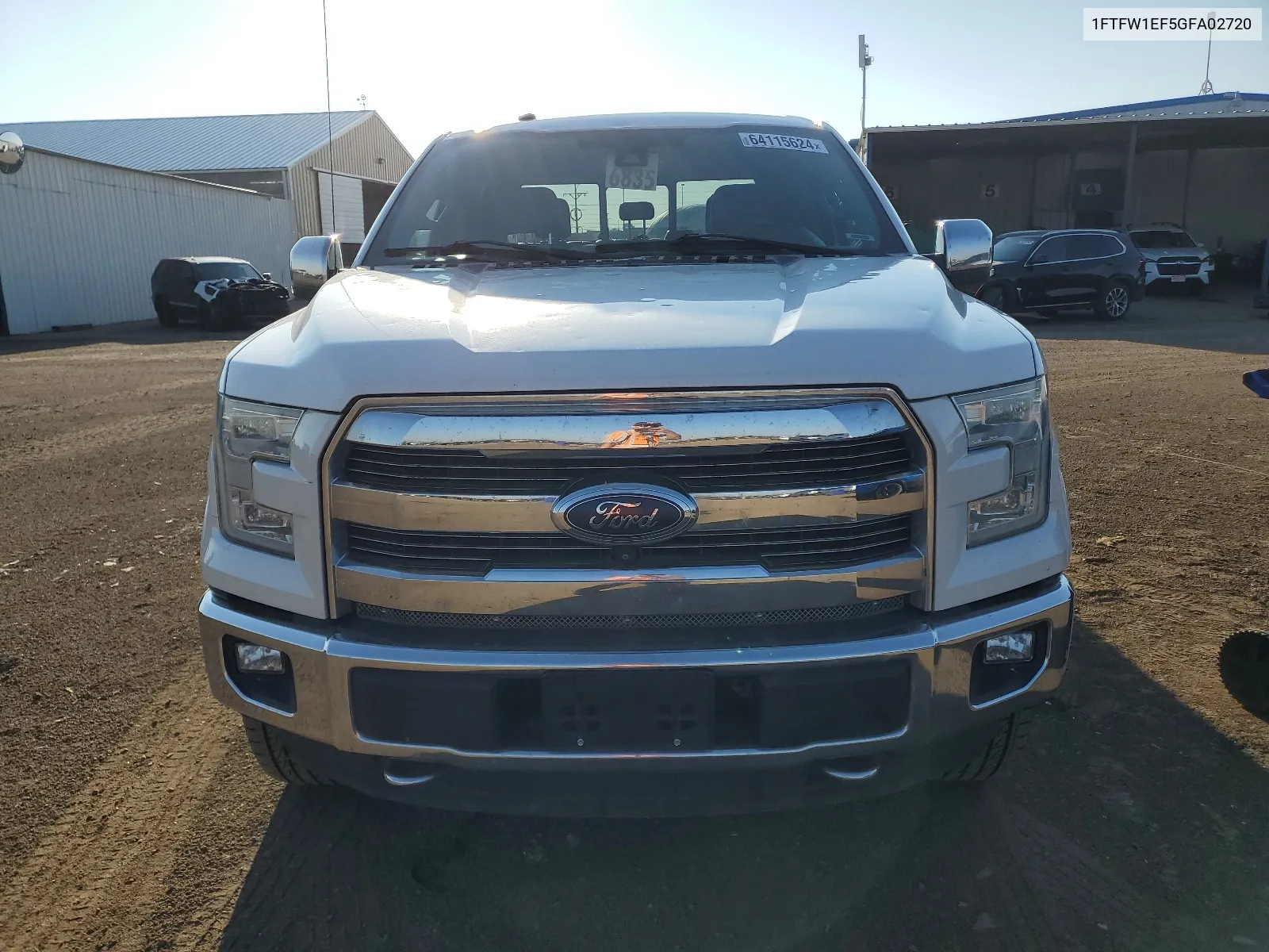 1FTFW1EF5GFA02720 2016 Ford F150 Supercrew