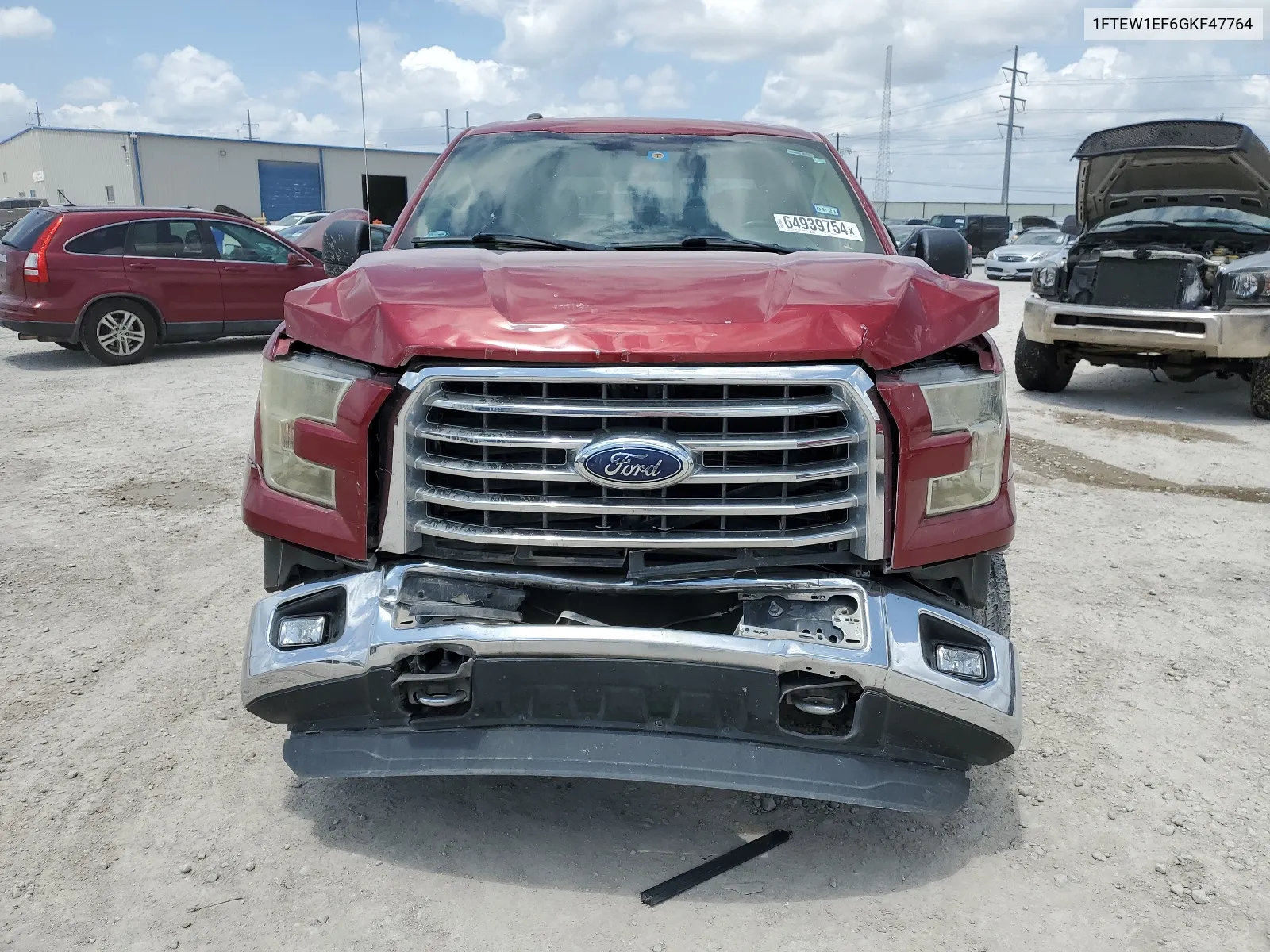 1FTEW1EF6GKF47764 2016 Ford F150 Supercrew