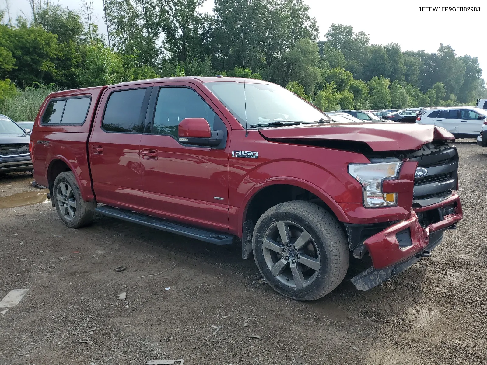 2016 Ford F150 Supercrew VIN: 1FTEW1EP9GFB82983 Lot: 64971214