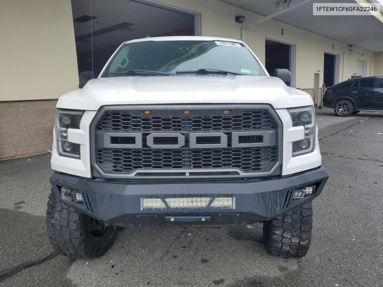 1FTEW1CF6GFA22246 2016 Ford F150 Supercrew