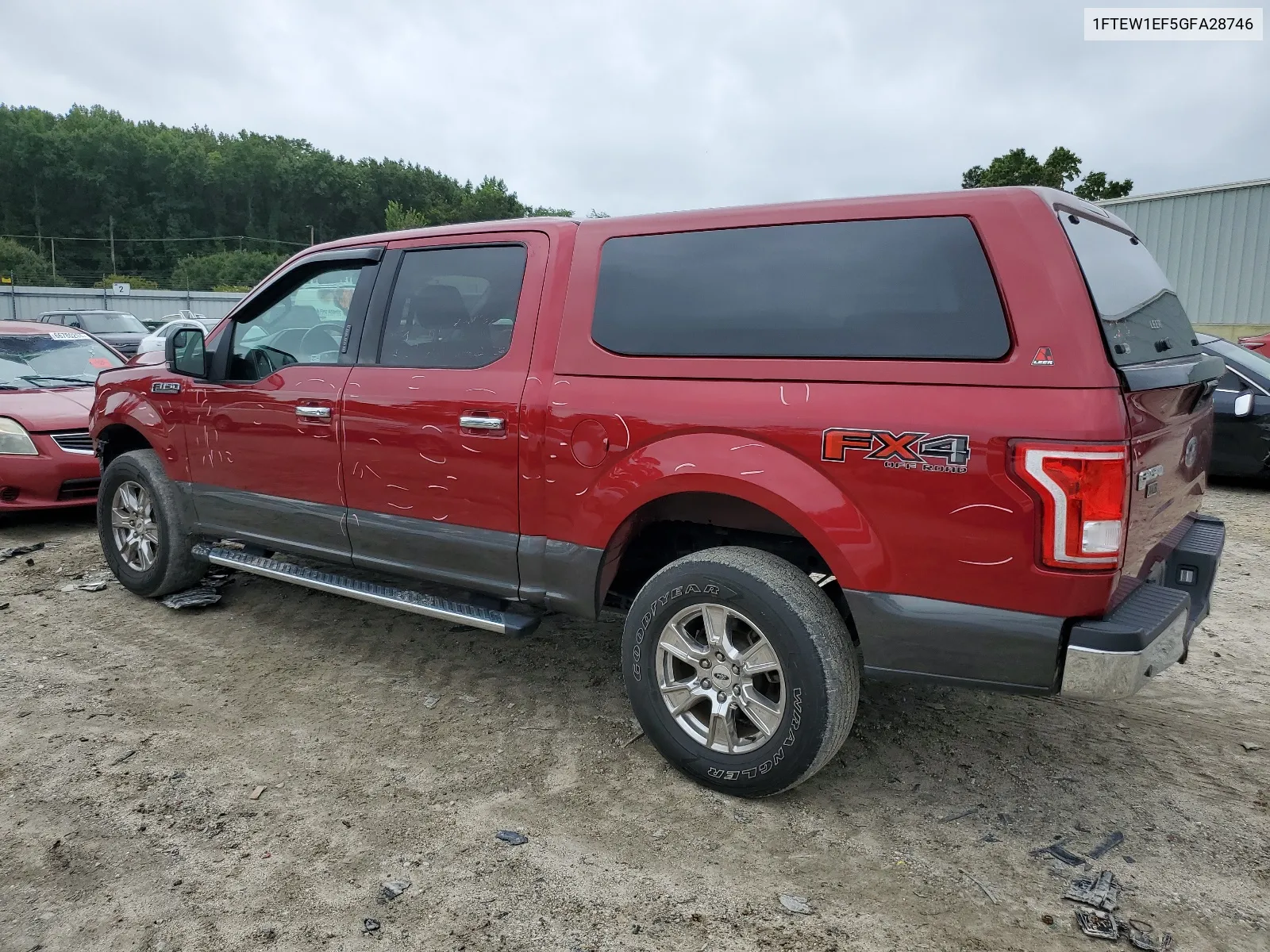 2016 Ford F150 Supercrew VIN: 1FTEW1EF5GFA28746 Lot: 65350994