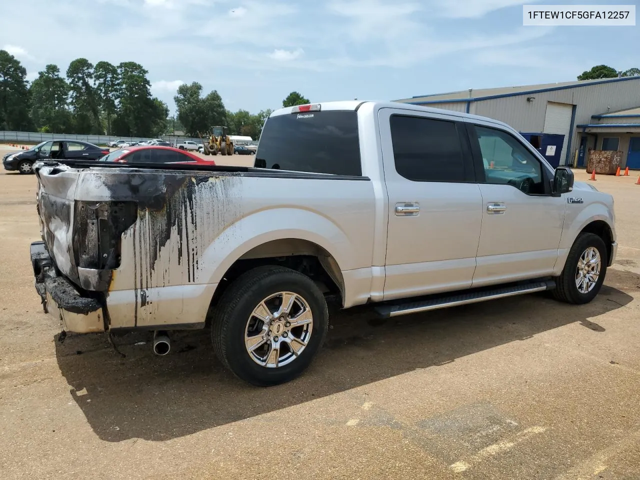 2016 Ford F150 Supercrew VIN: 1FTEW1CF5GFA12257 Lot: 65542844