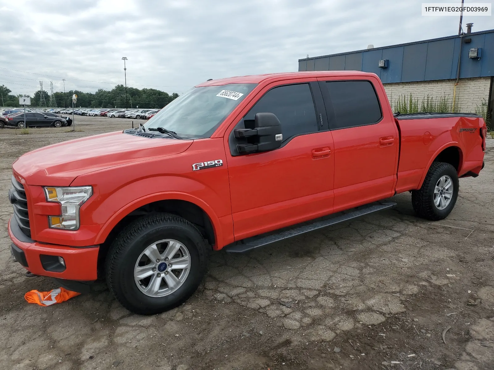 1FTFW1EG2GFD03969 2016 Ford F150 Supercrew