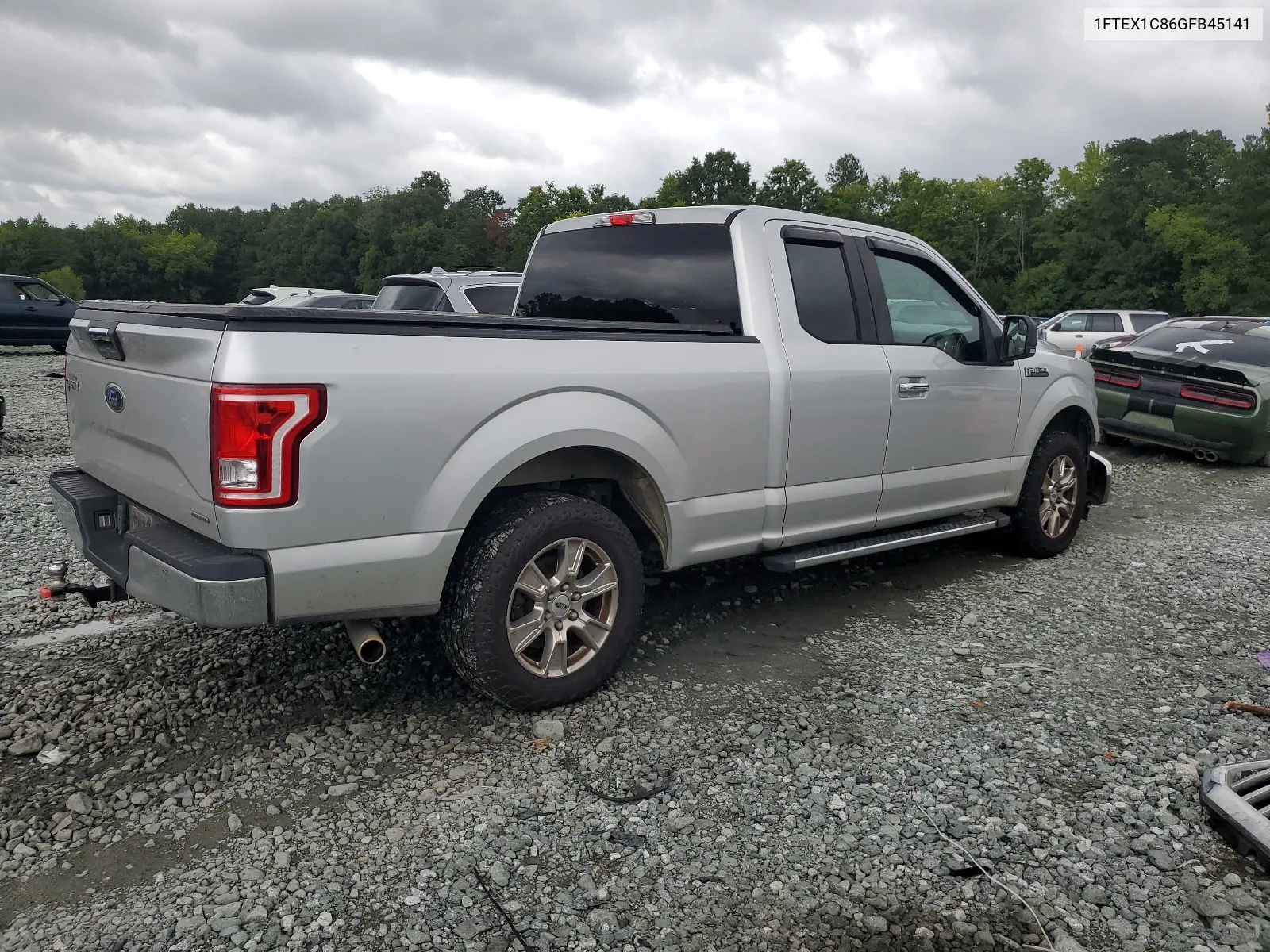 2016 Ford F150 Super Cab VIN: 1FTEX1C86GFB45141 Lot: 65623834