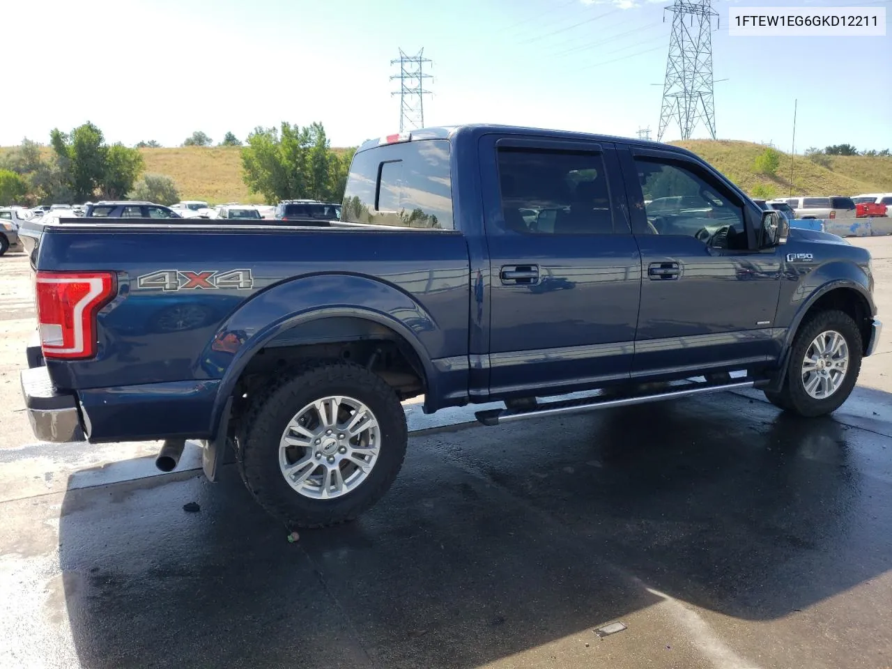 2016 Ford F150 Supercrew VIN: 1FTEW1EG6GKD12211 Lot: 66387654