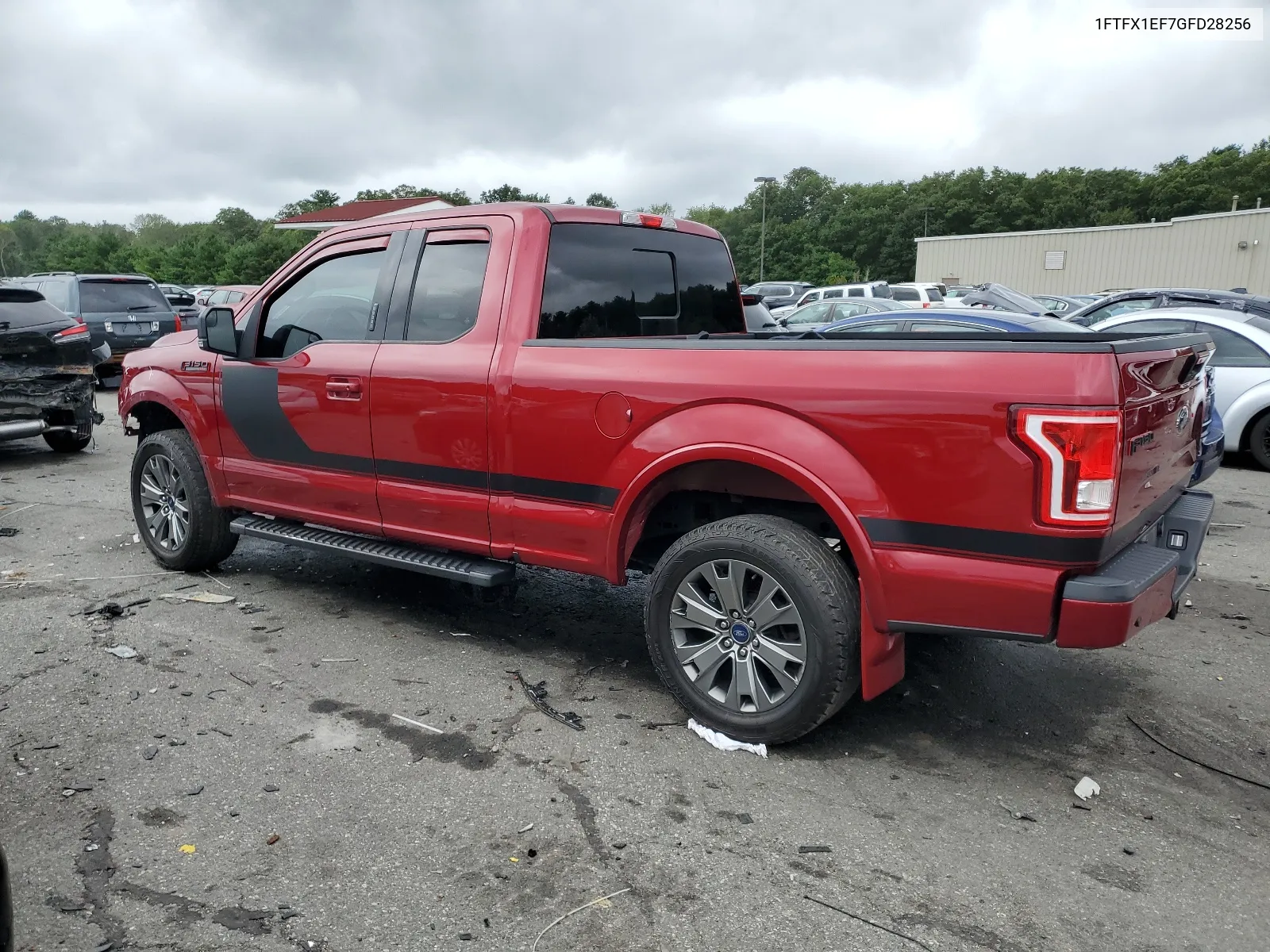 2016 Ford F150 Super Cab VIN: 1FTFX1EF7GFD28256 Lot: 66539014