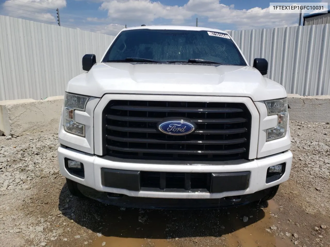 1FTEX1EP1GFC10031 2016 Ford F150 Super Cab