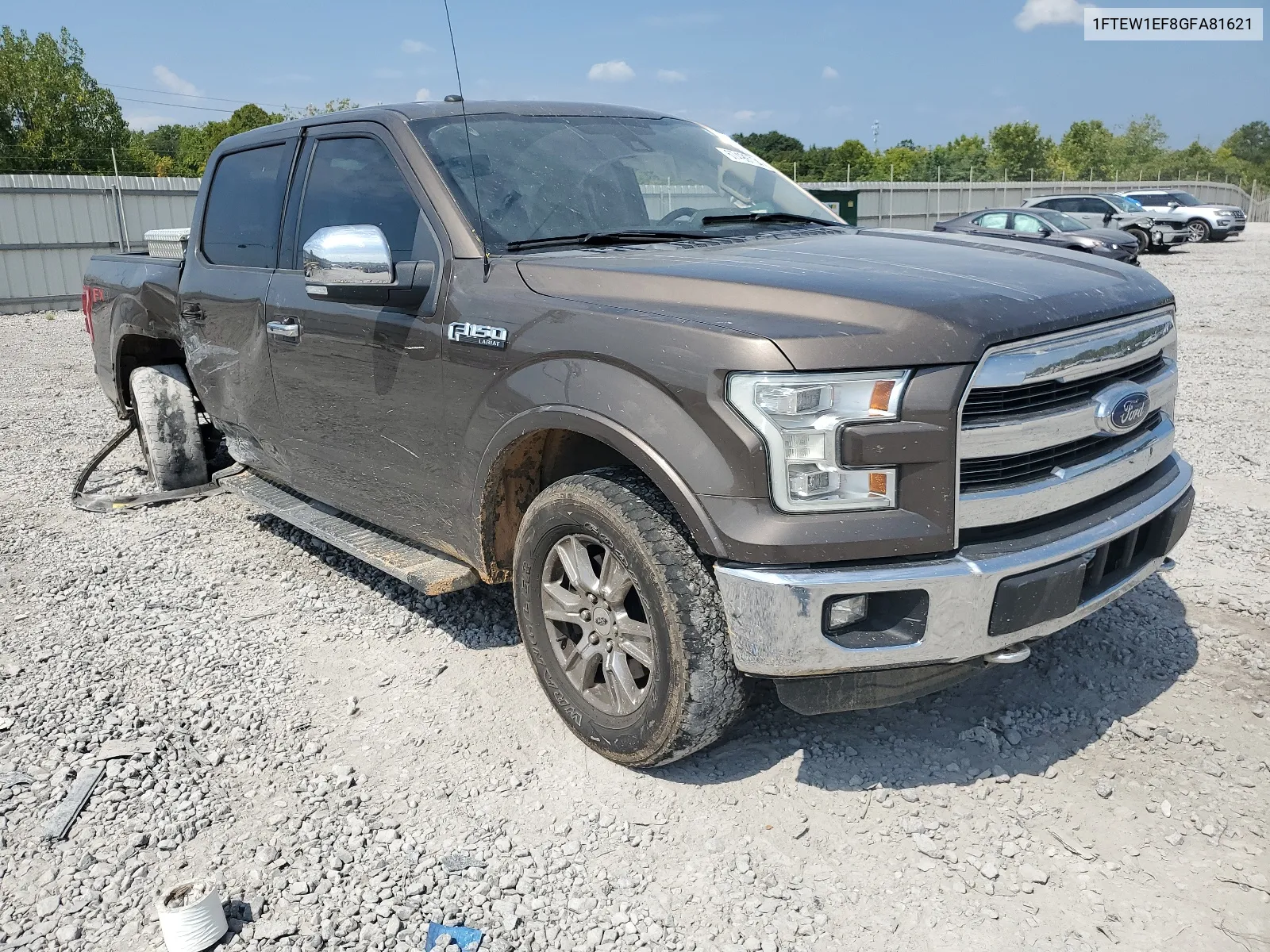 2016 Ford F150 Supercrew VIN: 1FTEW1EF8GFA81621 Lot: 67499734