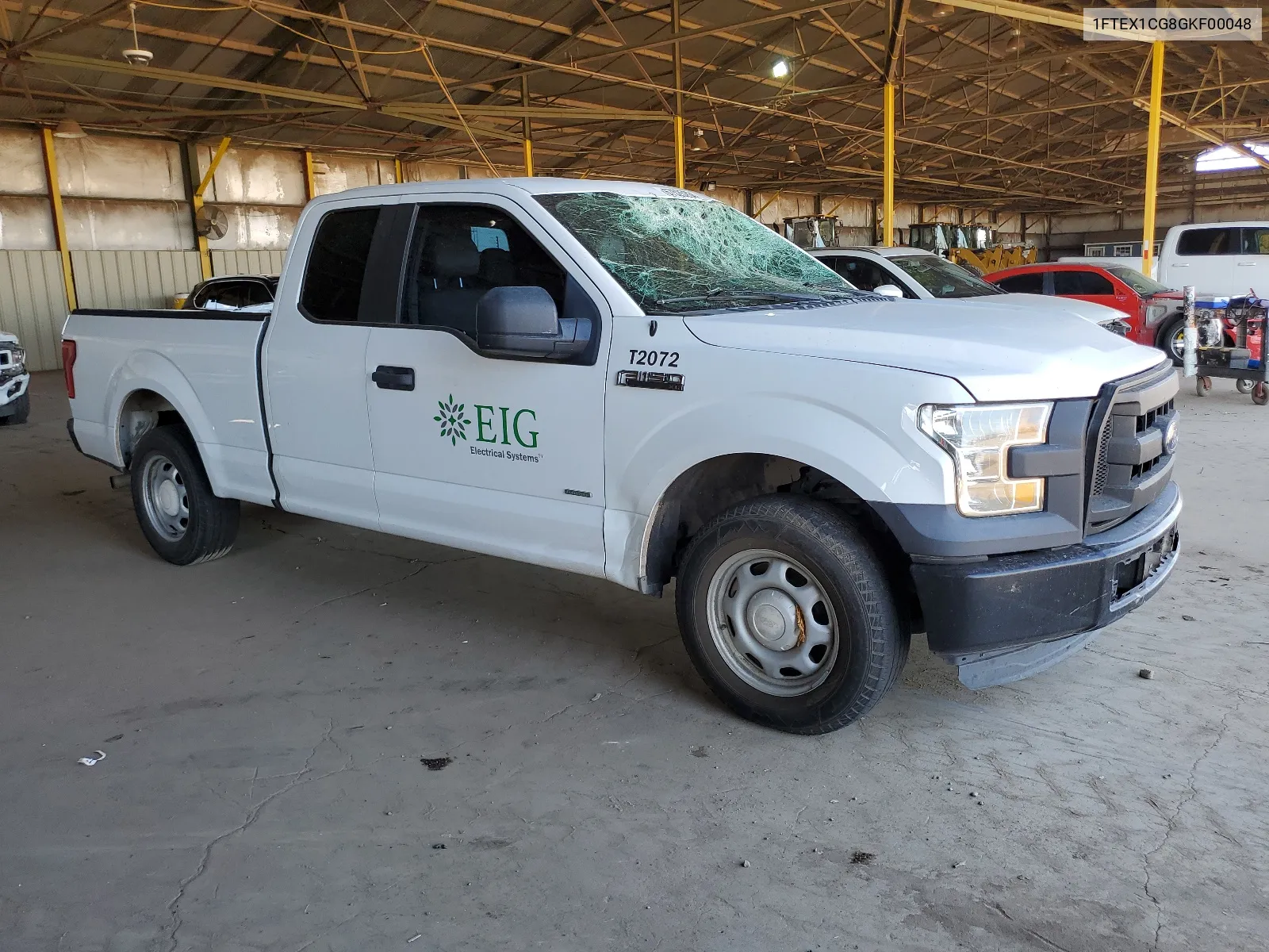 1FTEX1CG8GKF00048 2016 Ford F150 Super Cab