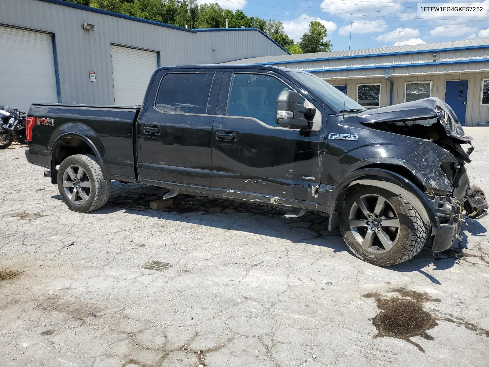 2016 Ford F150 Supercrew VIN: 1FTFW1EG4GKE57252 Lot: 67726214