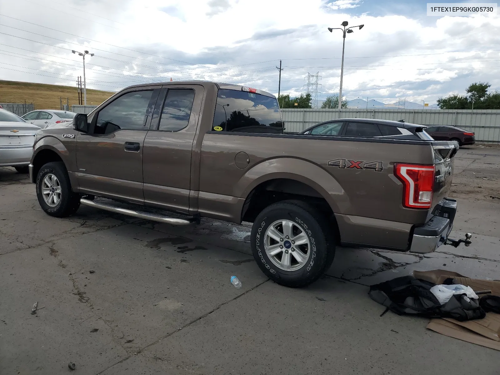 1FTEX1EP9GKG05730 2016 Ford F150 Super Cab