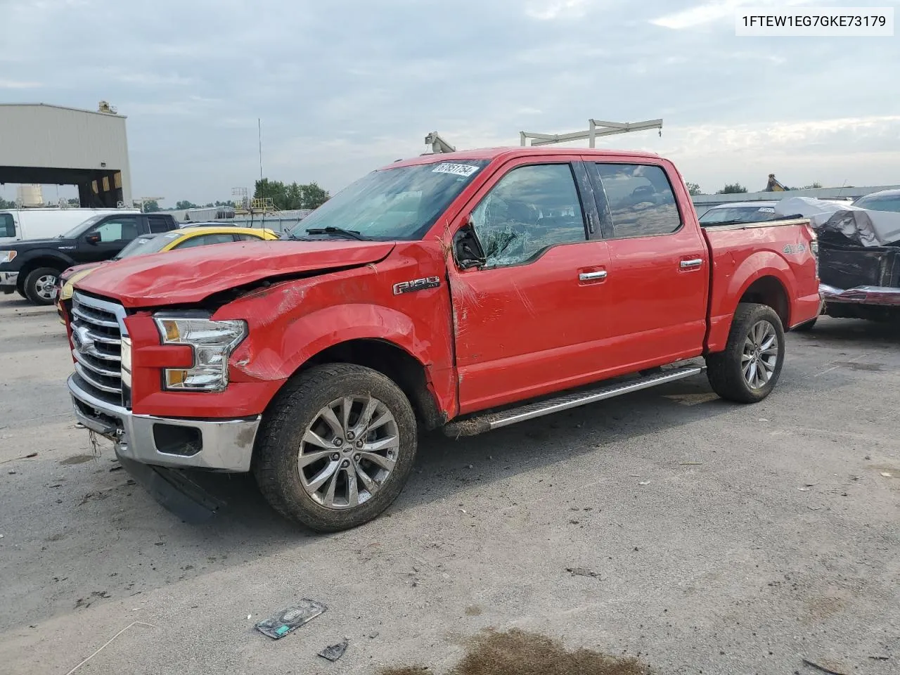 2016 Ford F150 Supercrew VIN: 1FTEW1EG7GKE73179 Lot: 67851754