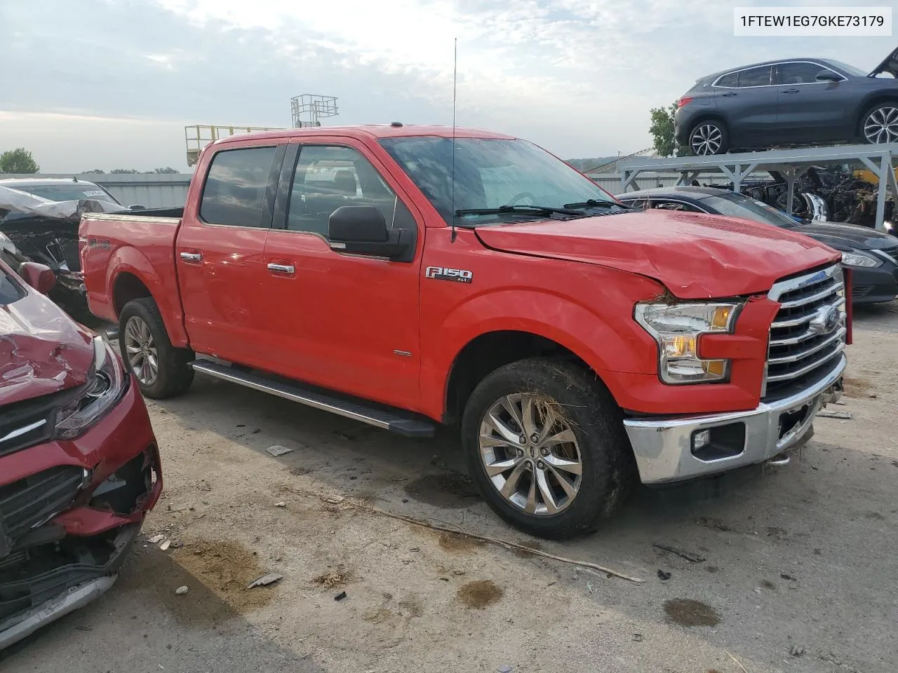 2016 Ford F150 Supercrew VIN: 1FTEW1EG7GKE73179 Lot: 67851754