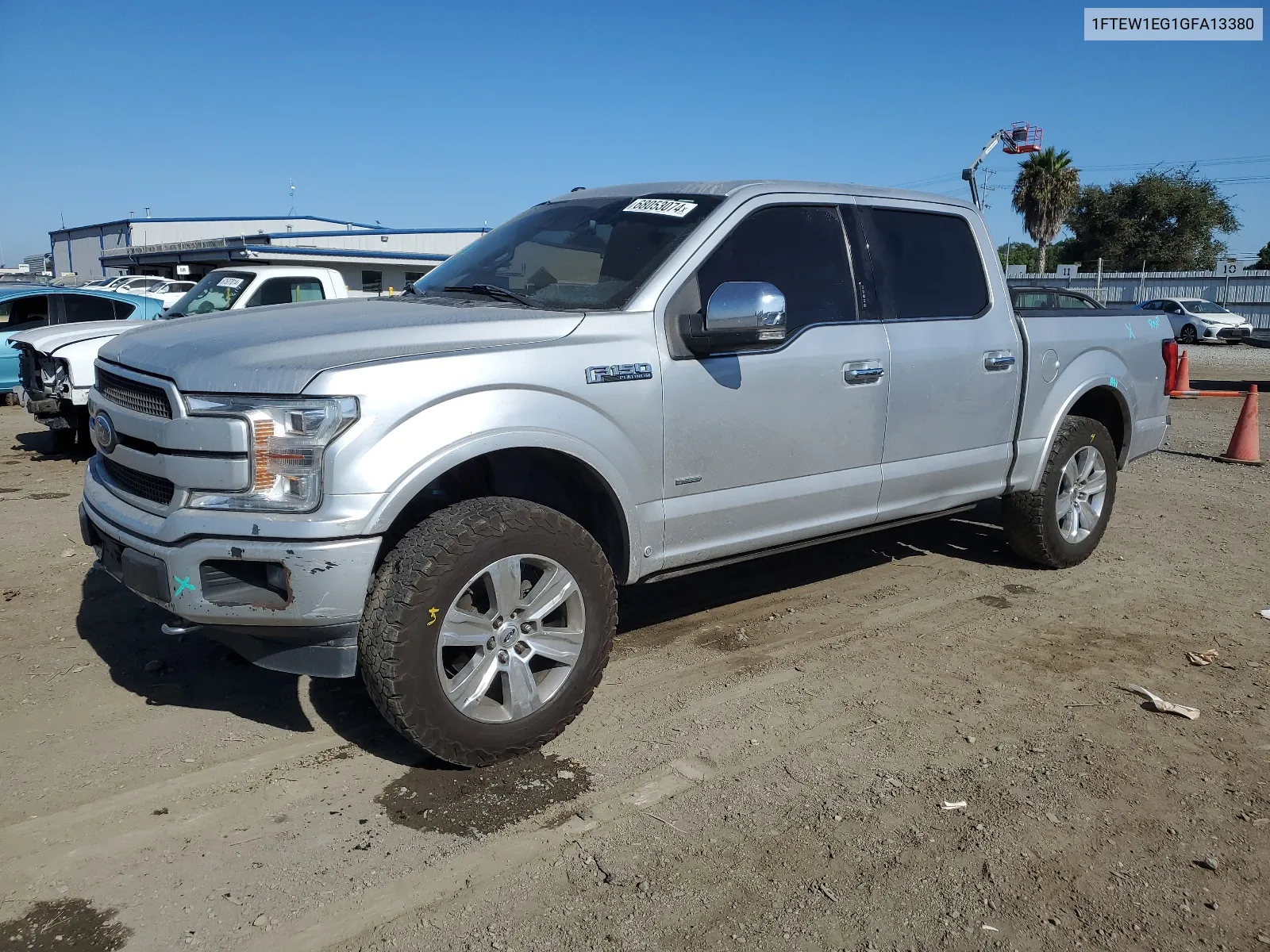 2016 Ford F150 Supercrew VIN: 1FTEW1EG1GFA13380 Lot: 68053074