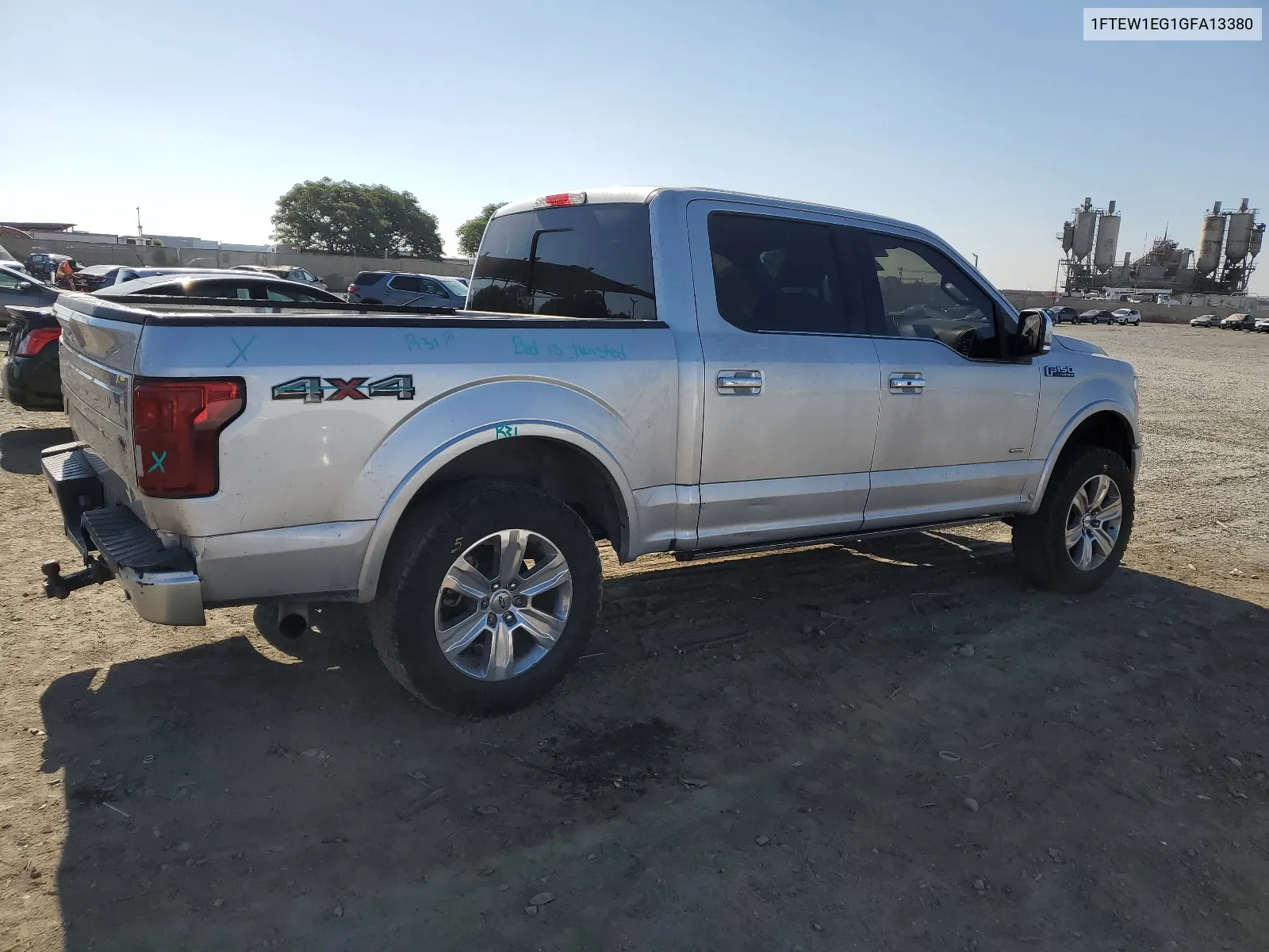 1FTEW1EG1GFA13380 2016 Ford F150 Supercrew