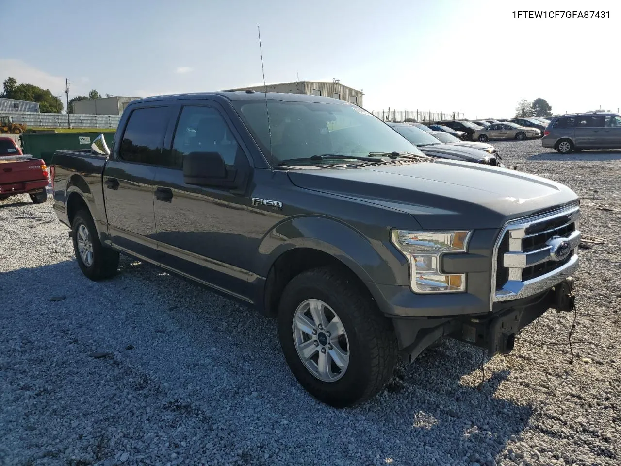 1FTEW1CF7GFA87431 2016 Ford F150 Supercrew