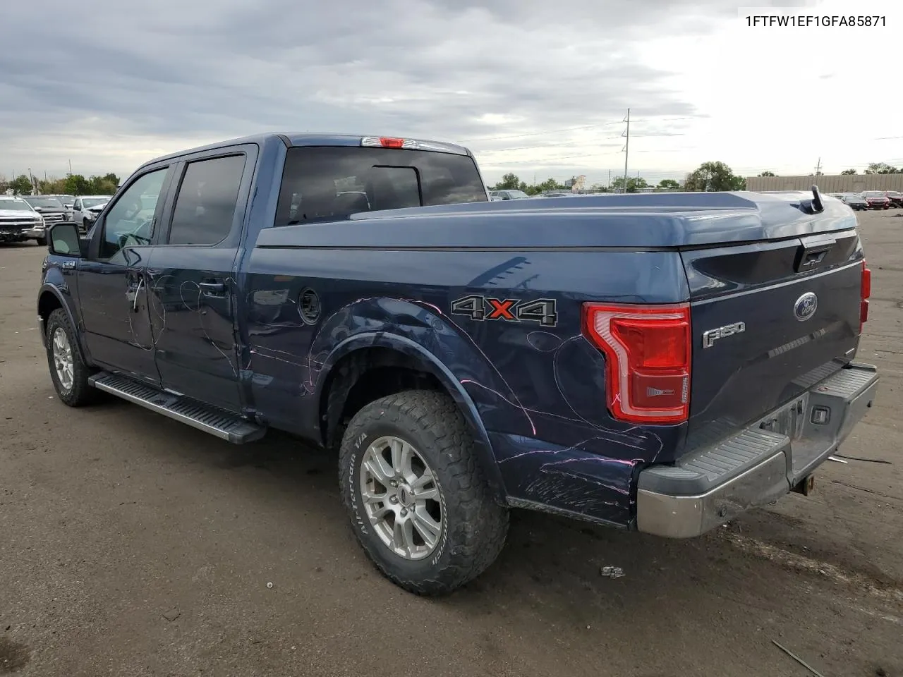 1FTFW1EF1GFA85871 2016 Ford F150 Supercrew