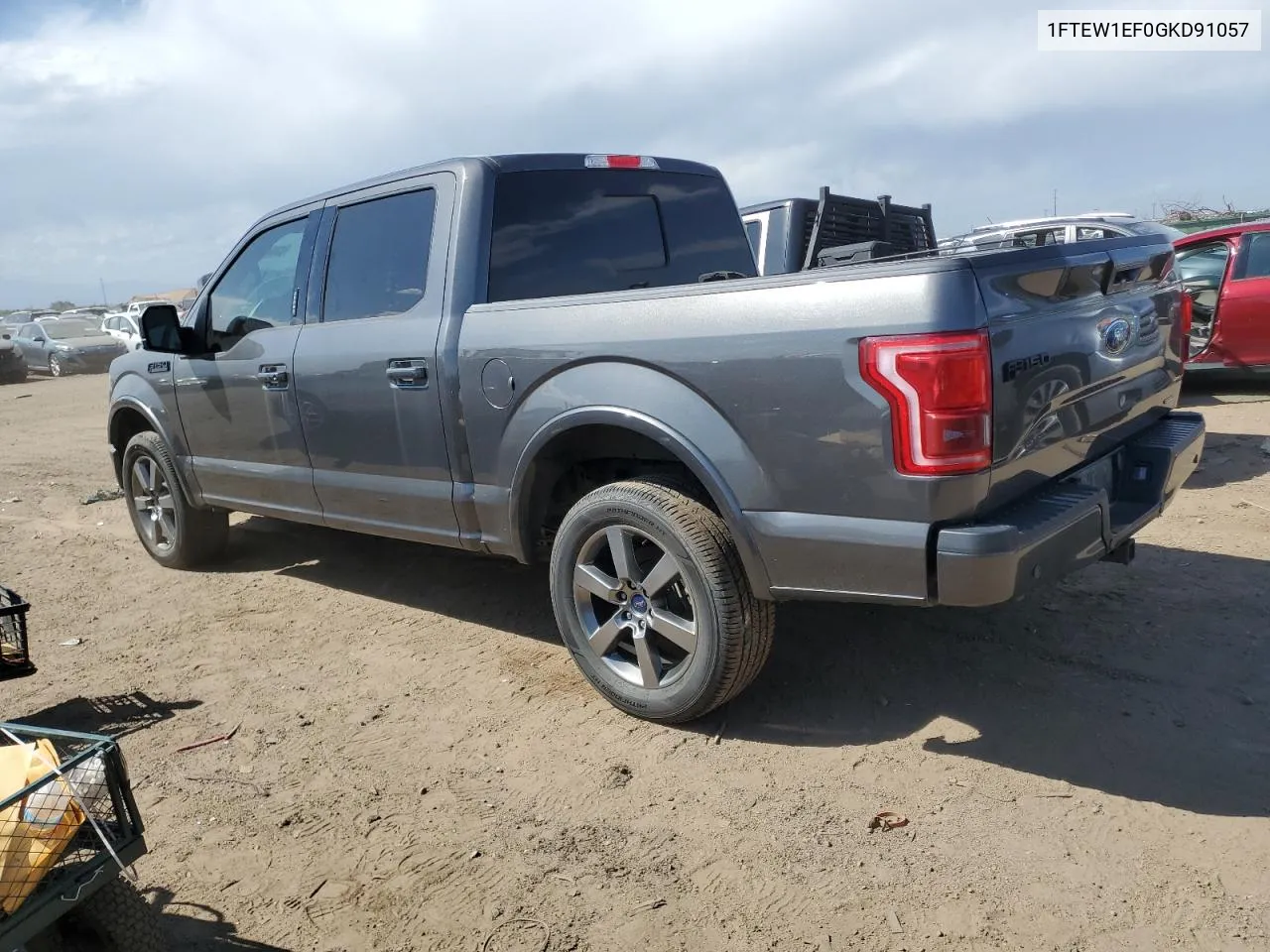 1FTEW1EF0GKD91057 2016 Ford F150 Supercrew