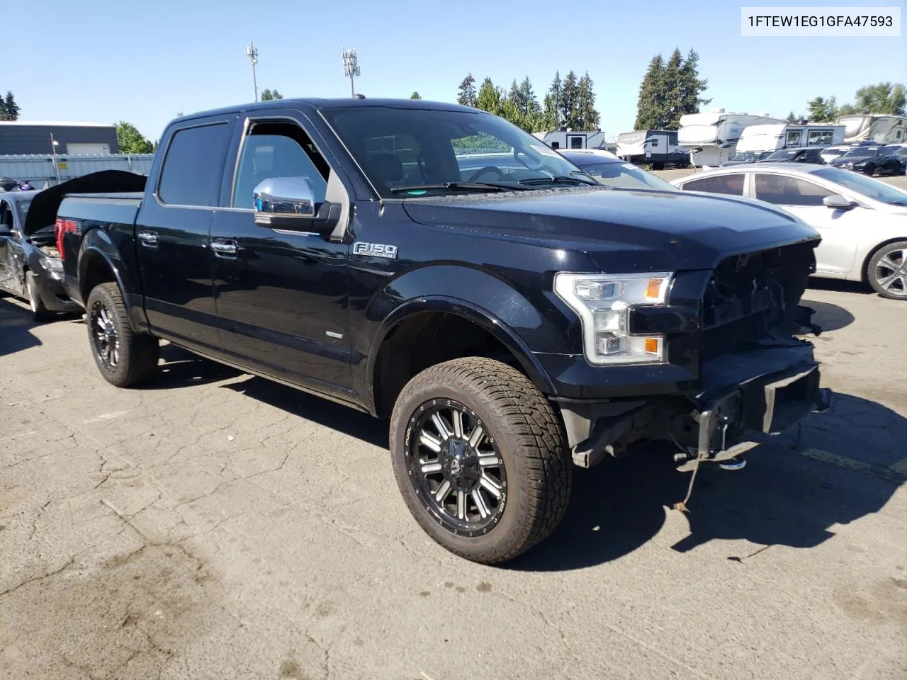 2016 Ford F150 Supercrew VIN: 1FTEW1EG1GFA47593 Lot: 68885874