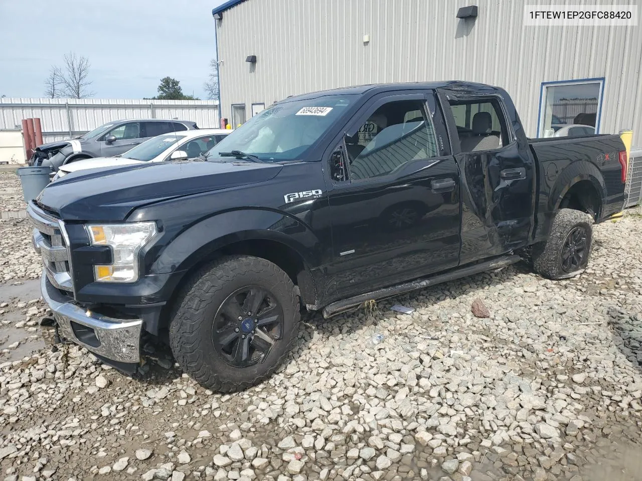 1FTEW1EP2GFC88420 2016 Ford F150 Supercrew