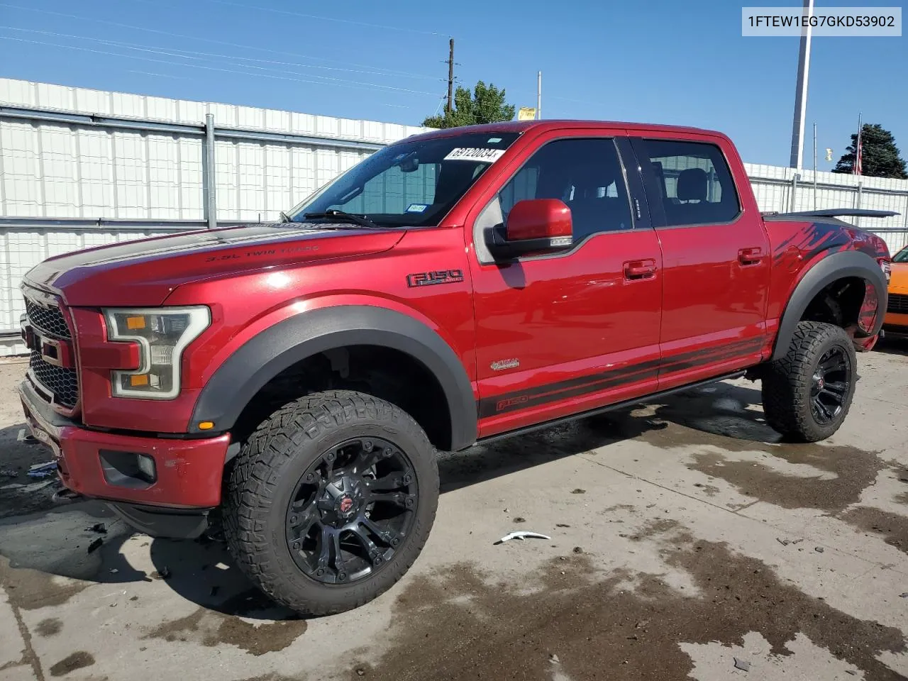 1FTEW1EG7GKD53902 2016 Ford F150 Supercrew